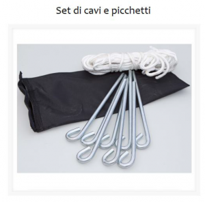 set cavi e picchetti