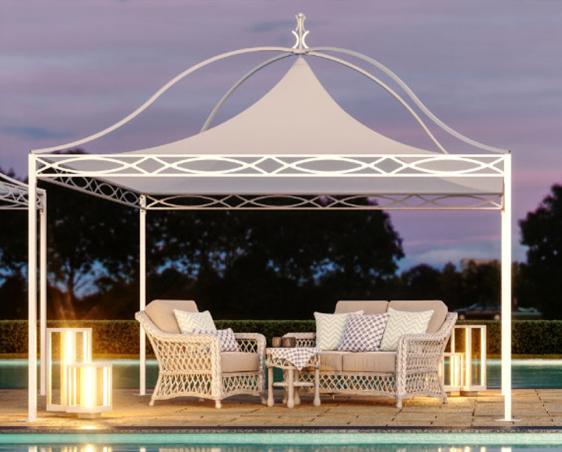 6. libra gazebo fisso