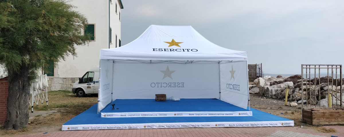 tetto e palco esercito 4